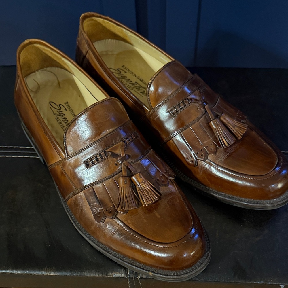Vintage Johnston & Murphy Tassel Loafers - Men